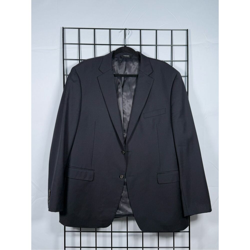 Lauren Ralph Lauren Slim Suit Separate Coat Jacket Mens 46R Black Macy’s Classic